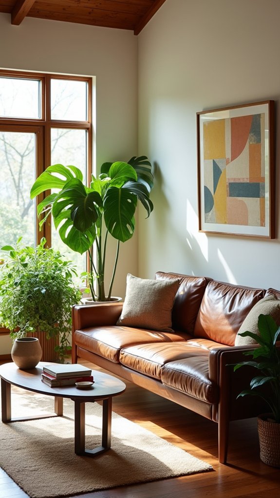 vibrant indoor plant aesthetics