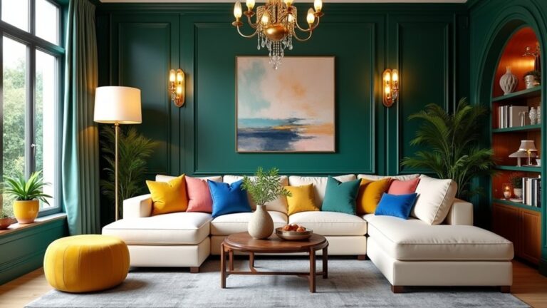 vibrant luxury living palettes