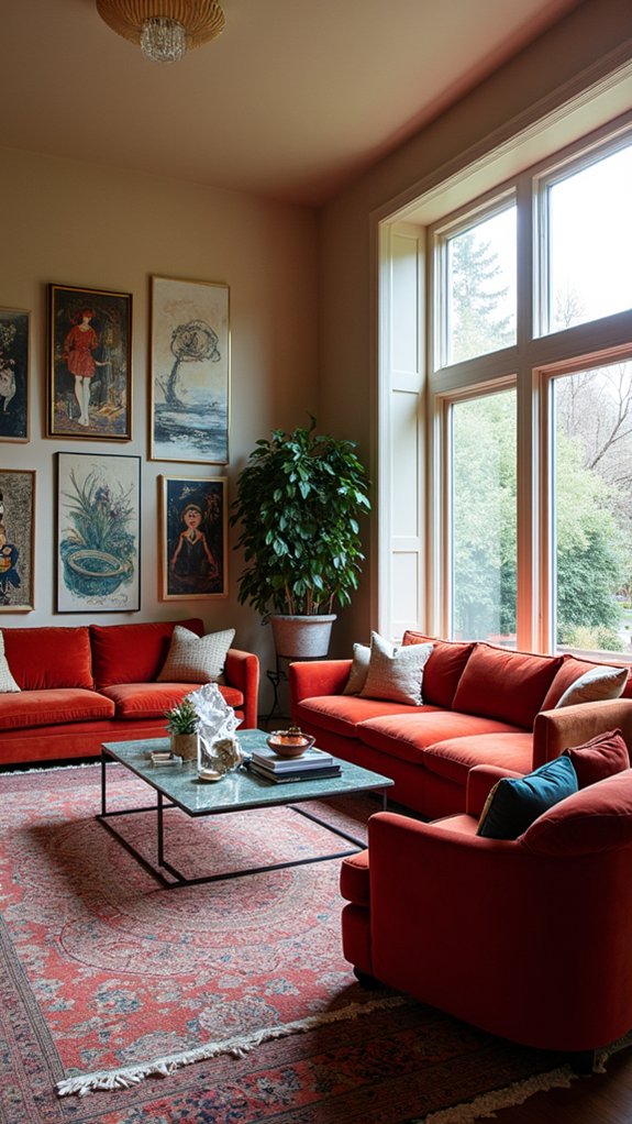 vibrant personalized living space
