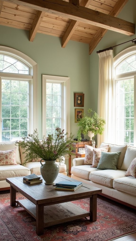 vintage accents enhance character