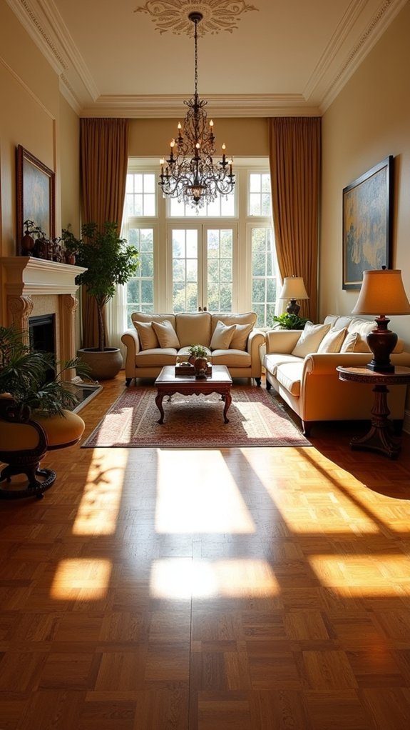 vintage parquetry design elegance