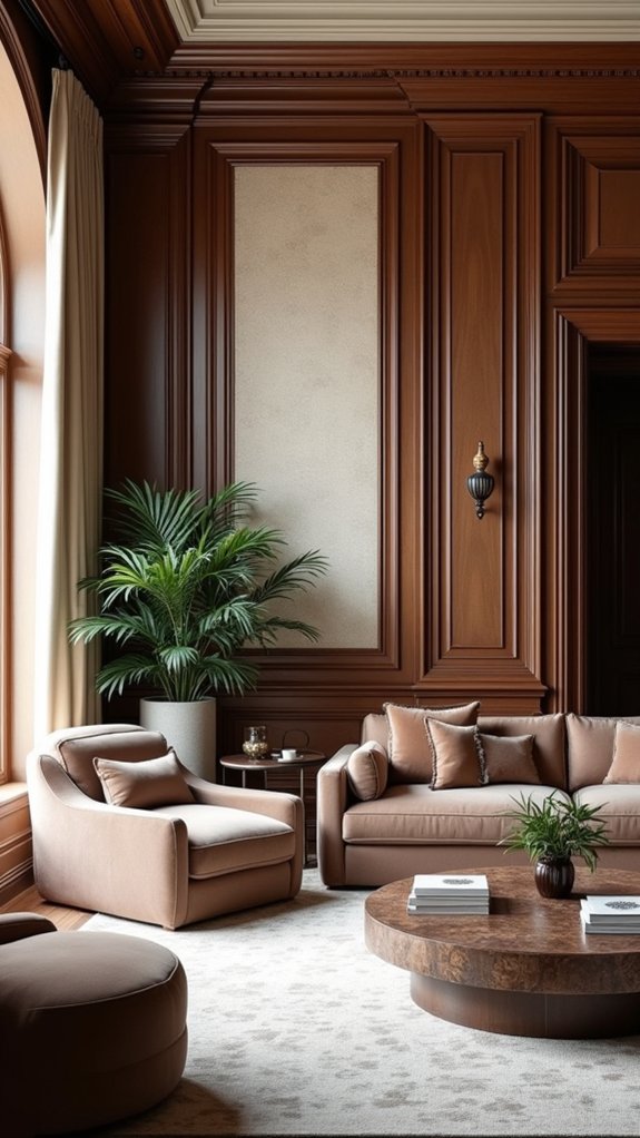wainscoting enhances room aesthetics
