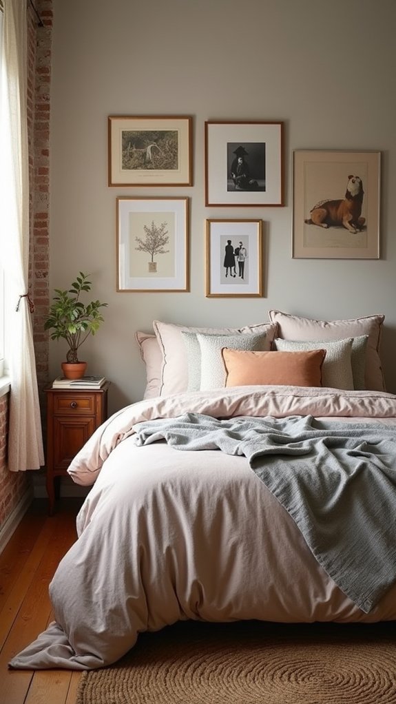 artistic personal decor touches