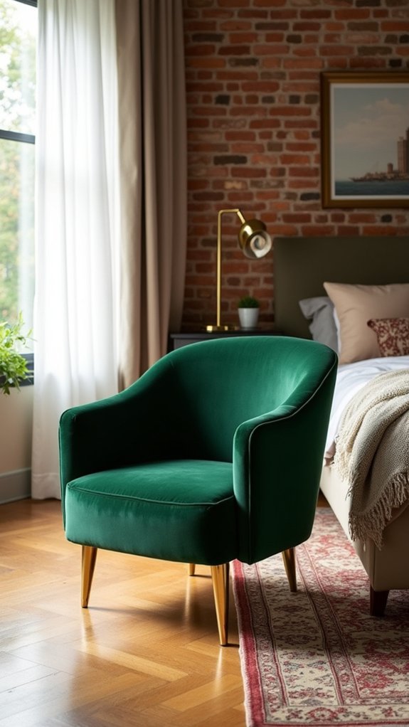 bold chairs enhance elegance