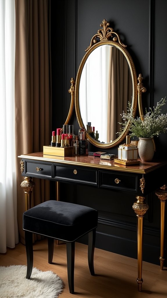 bold elegance in black