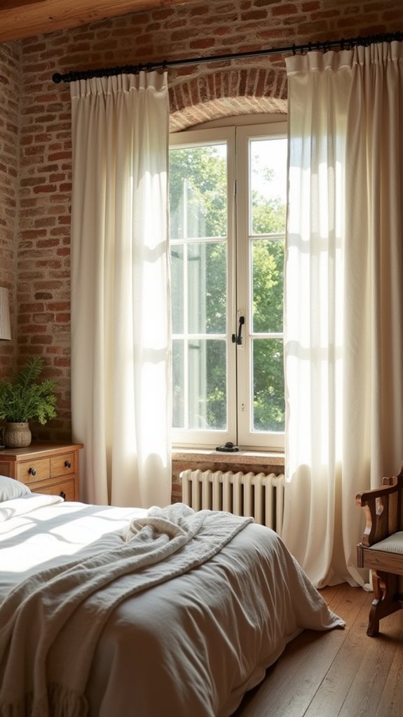 breezy elegant bedroom retreat