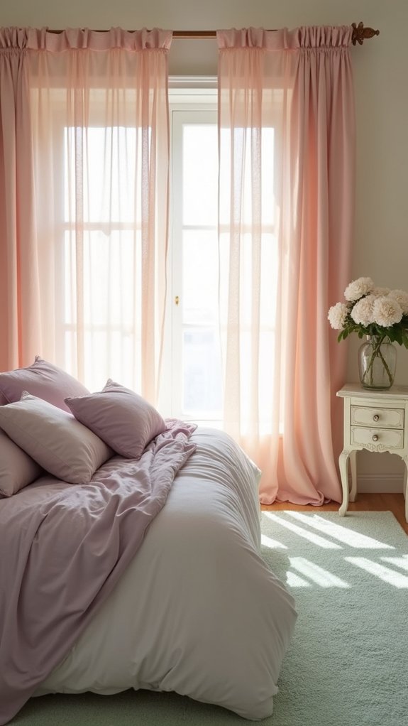 calming pastel bedroom oasis