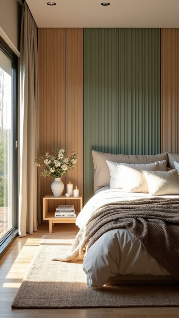 chic vertical slat elegance