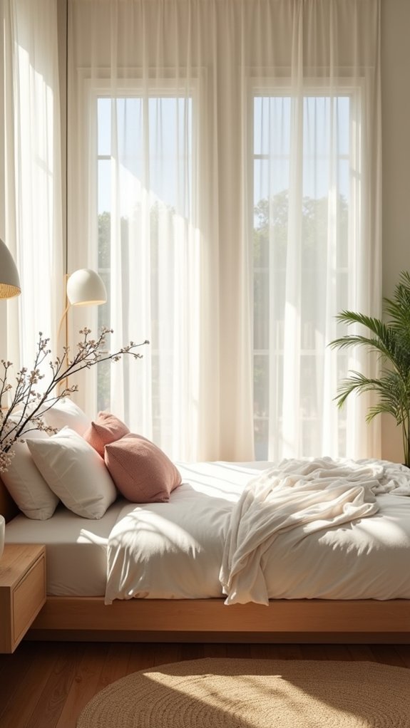 clean lines serene atmosphere