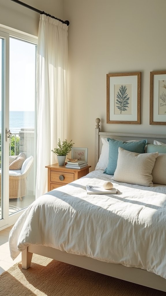 coastal retreat bedroom decor