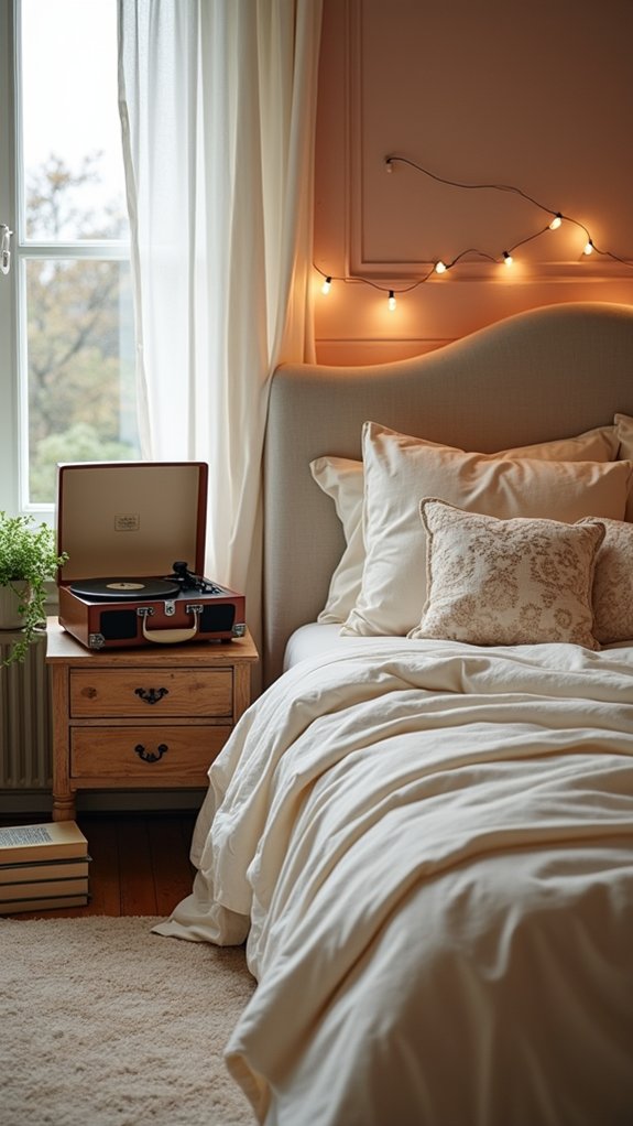 cozy ambiance with music