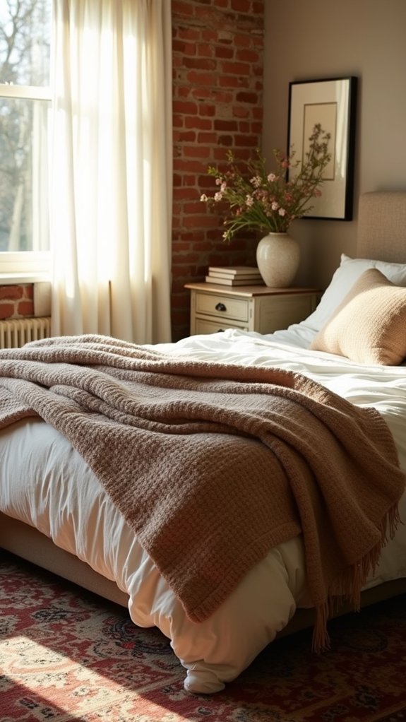 cozy blankets enhance comfort