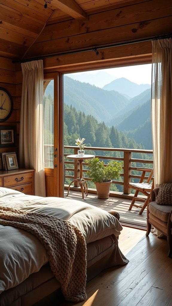 cozy cabin mountain retreat