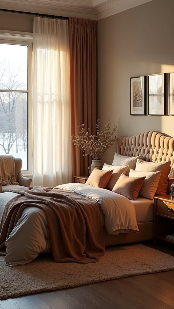 cozy elegant winter retreat