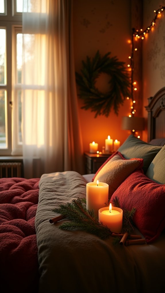 cozy holiday scent experience