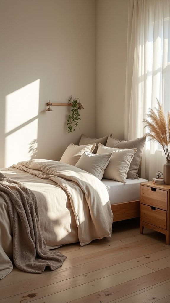 cozy neutral bedroom retreat