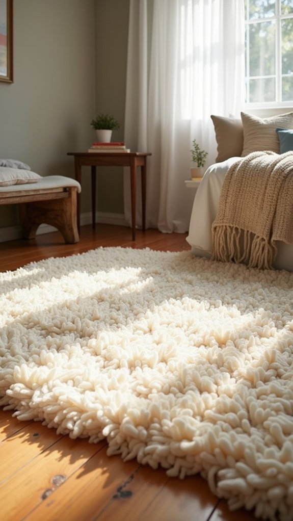 cozy plush shag rugs