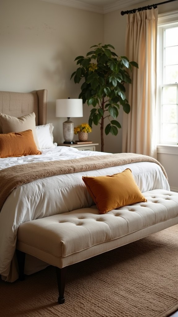 cozy retreat with pillows