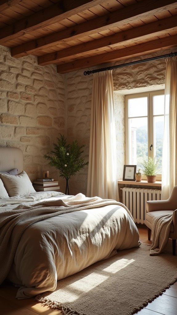 cozy rustic chic retreat