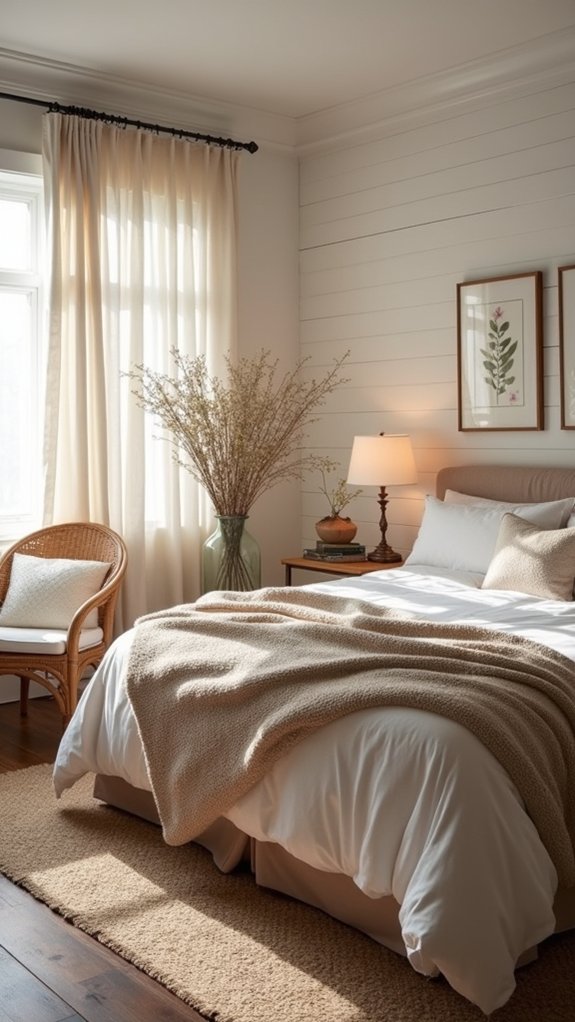 cozy rustic chic sanctuary