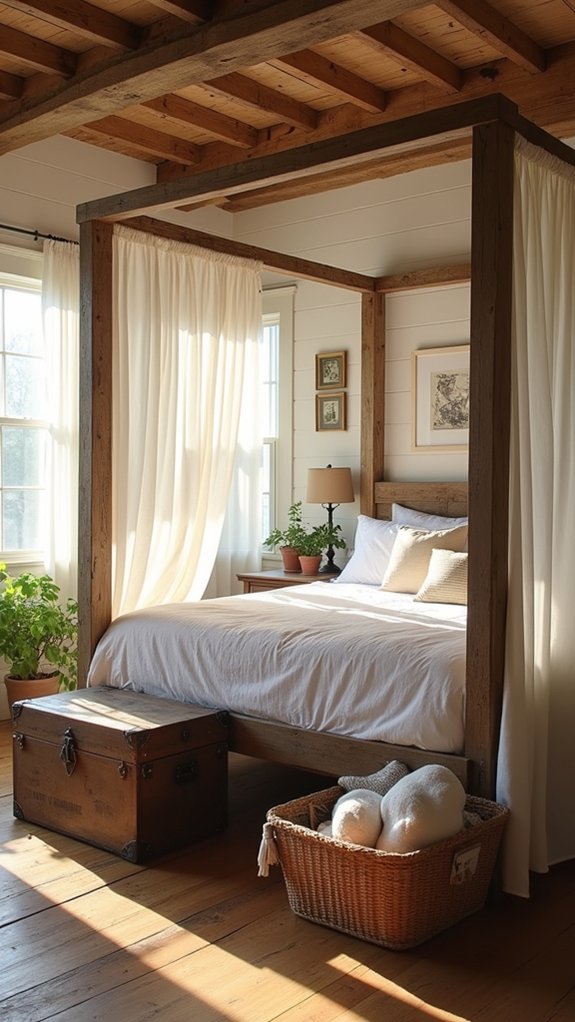 cozy rustic farmhouse retreat