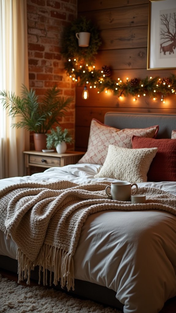 cozy winter bedroom decor