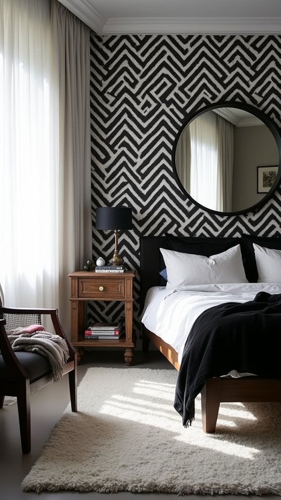 creative focal point wallpaper