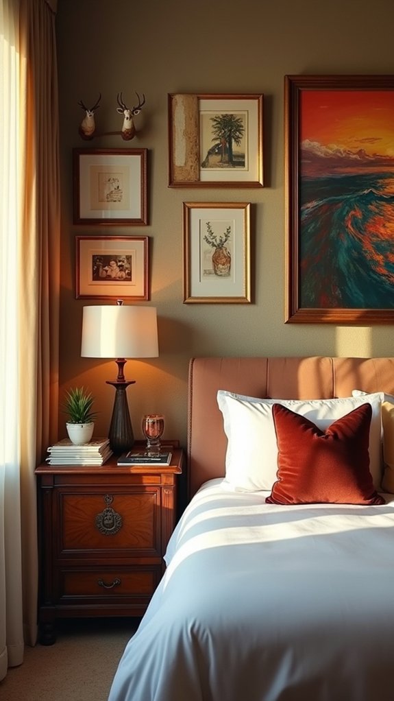 curated luxury bedroom sanctuary