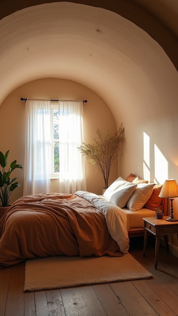 curved designs for tranquility