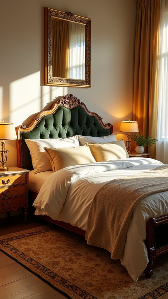 elegant gold decorative accents