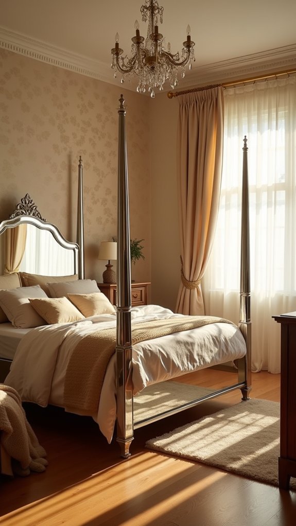 elegant reflective statement piece