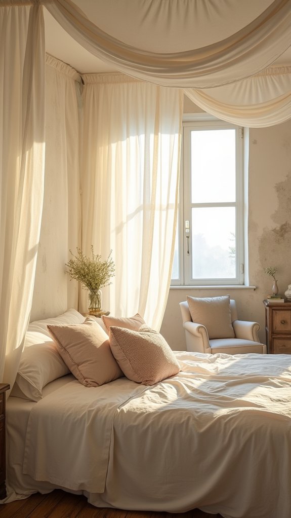 elegant serene bedroom retreat