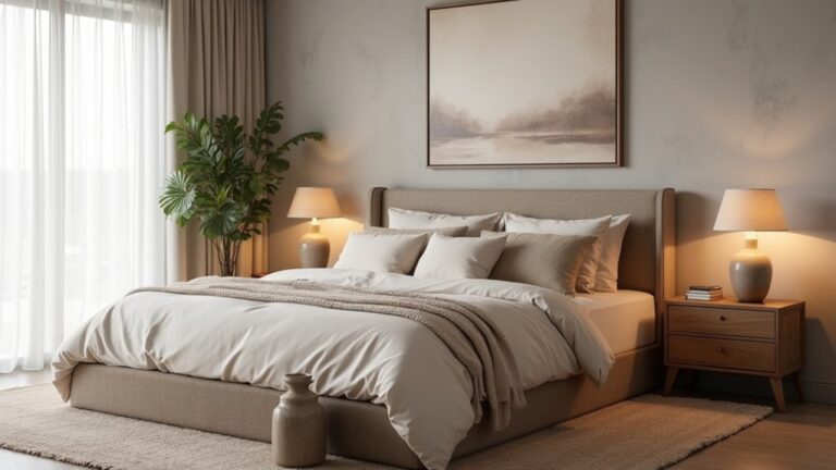 elegant serene neutral palette