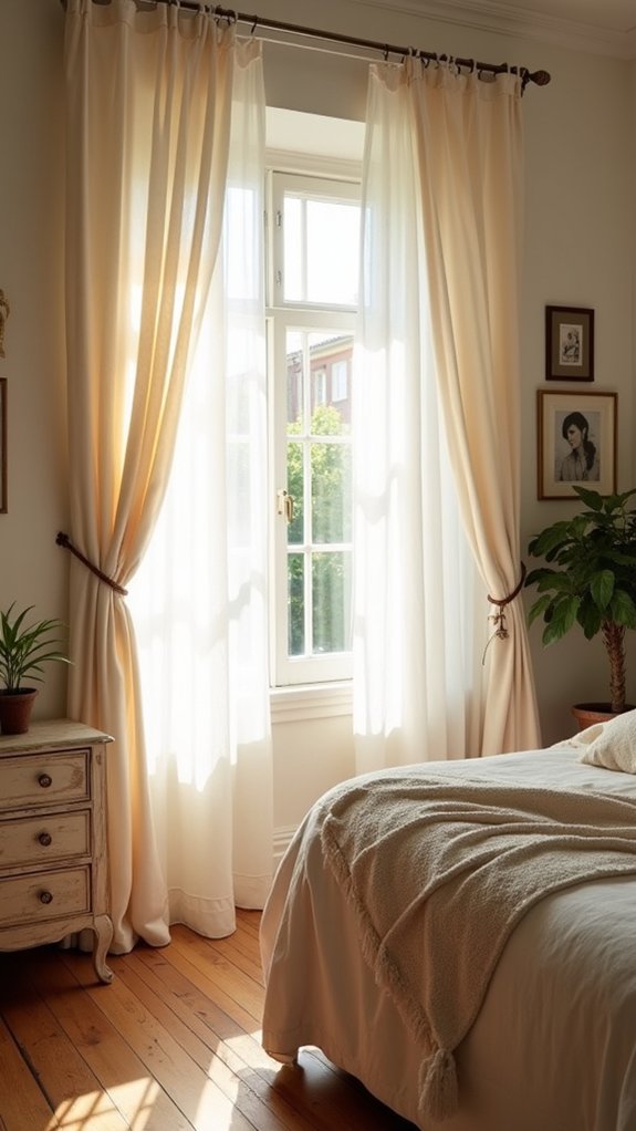 elevate room with drapes