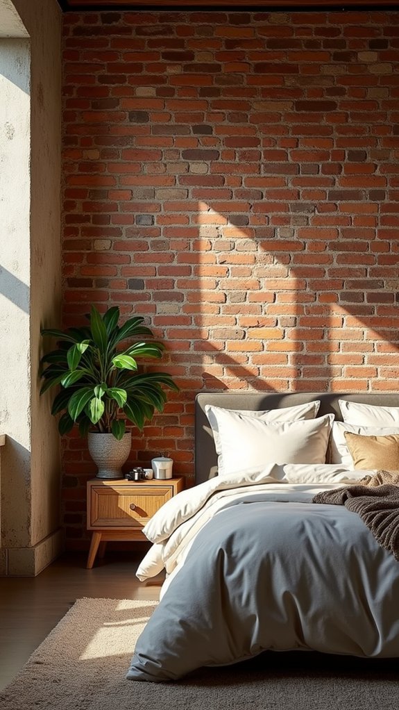 exposed brick charm decor