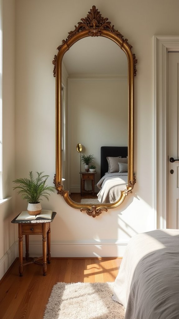 framed mirrors enhance aesthetics
