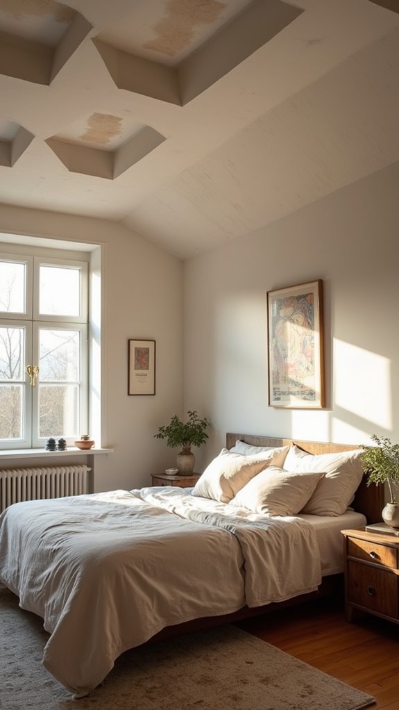 geometric ceiling design elegance