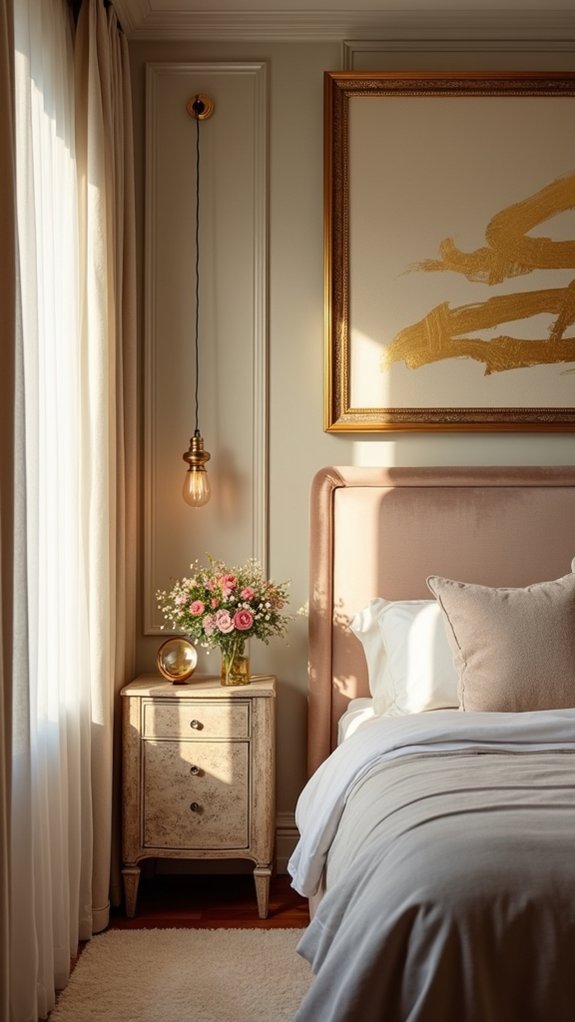 gold framed artwork elegance