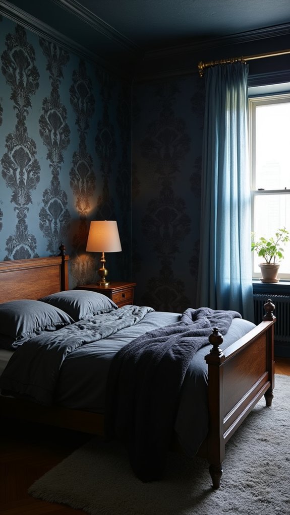 intimate luxurious bedroom retreat