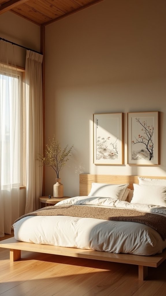 japanese inspired tranquil wall art