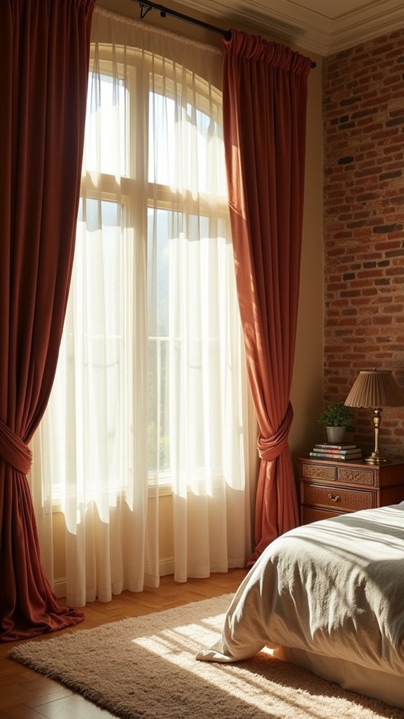 layered curtain style combinations