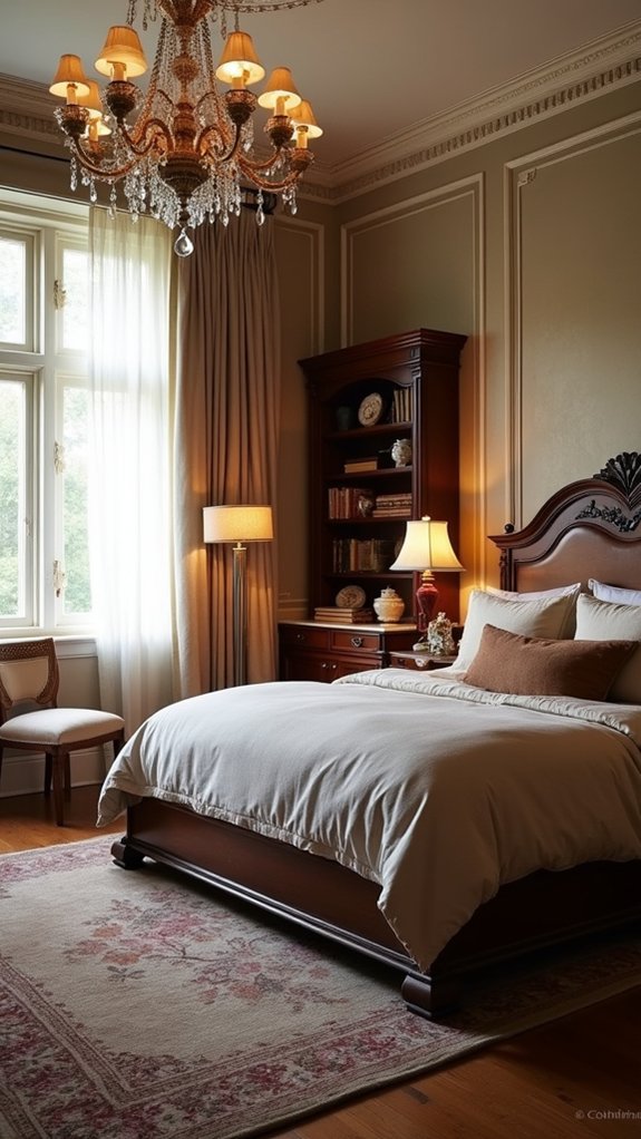 layered lighting enhances tranquility