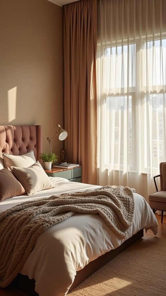 layered textures for warmth