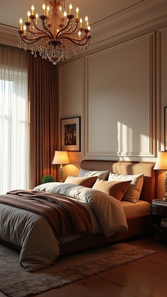 luxurious ambiance through lighting