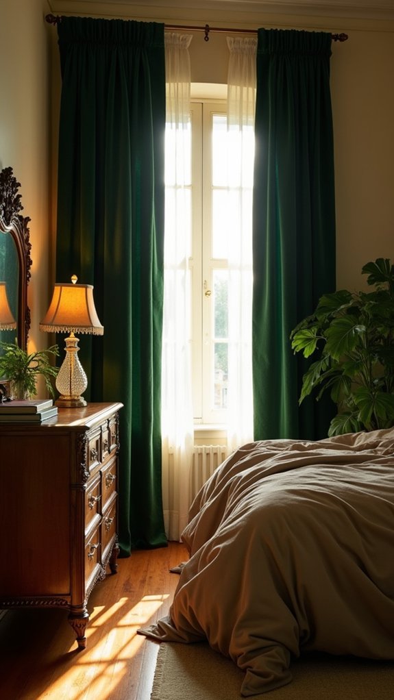 luxurious curtains elevate ambiance