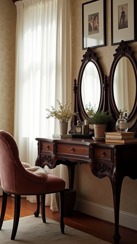 luxurious dual vanity design