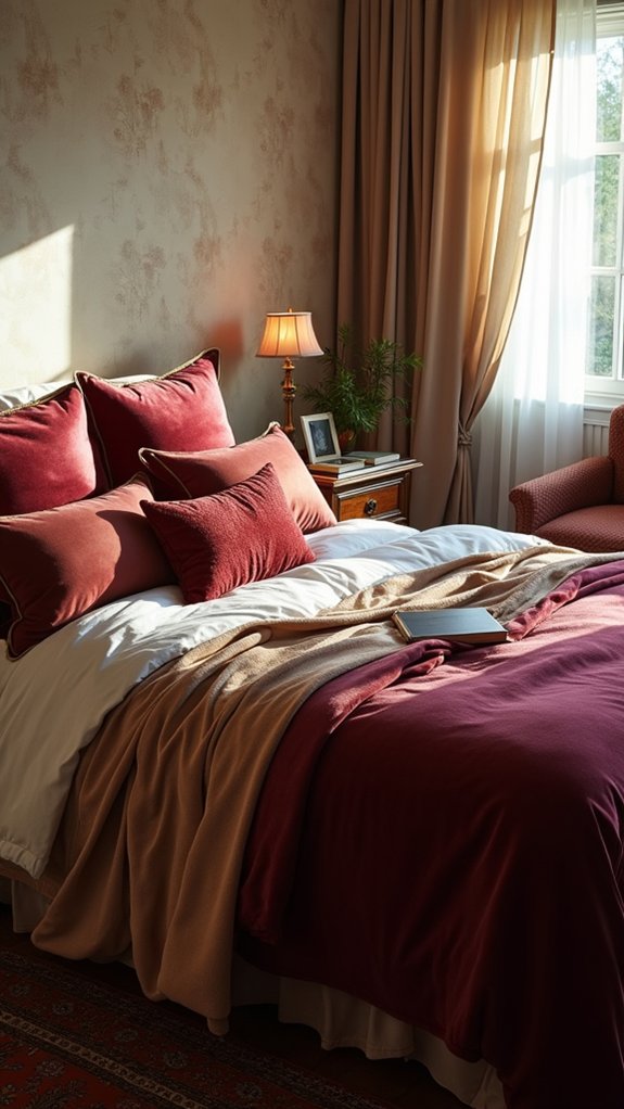 luxurious guest bedroom comfort