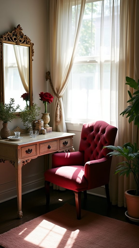 luxurious vanity seating options