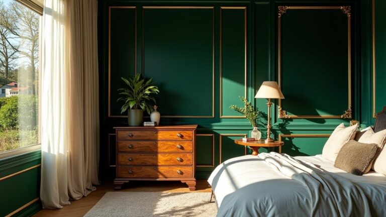 luxury bedroom accent walls