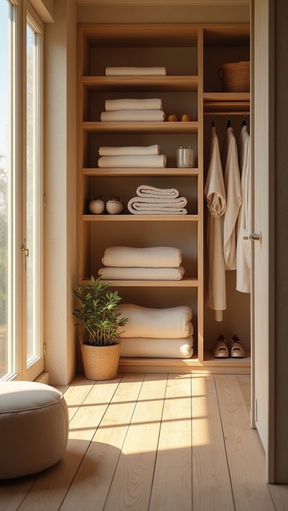 luxury wardrobe organization experience